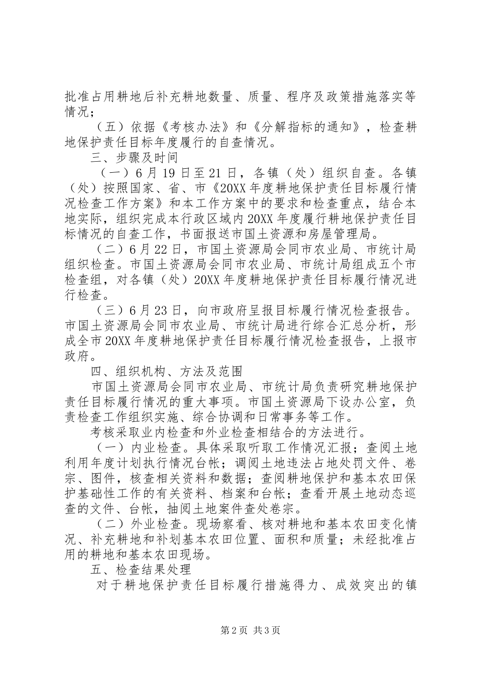 2024年国土局履行情况检查方案_第2页