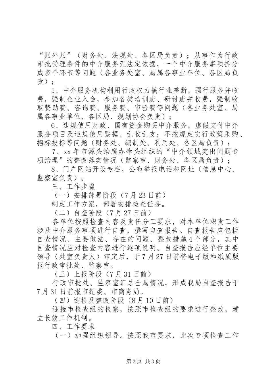 2024年国土资源和规划局红顶中介专项整治工作方案_第2页
