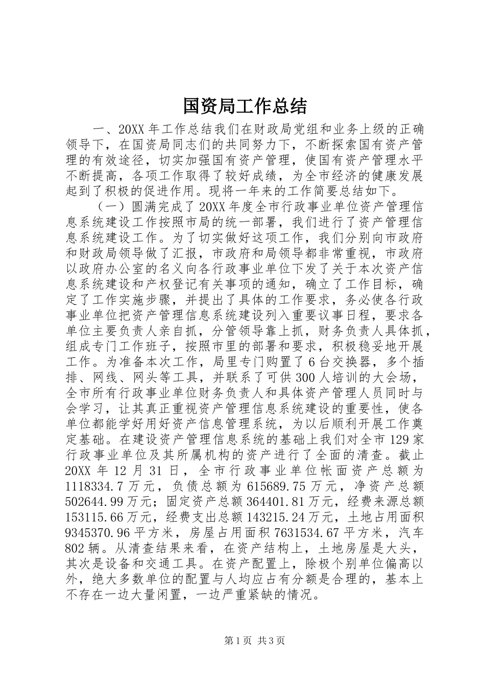 2024年国资局工作总结_第1页