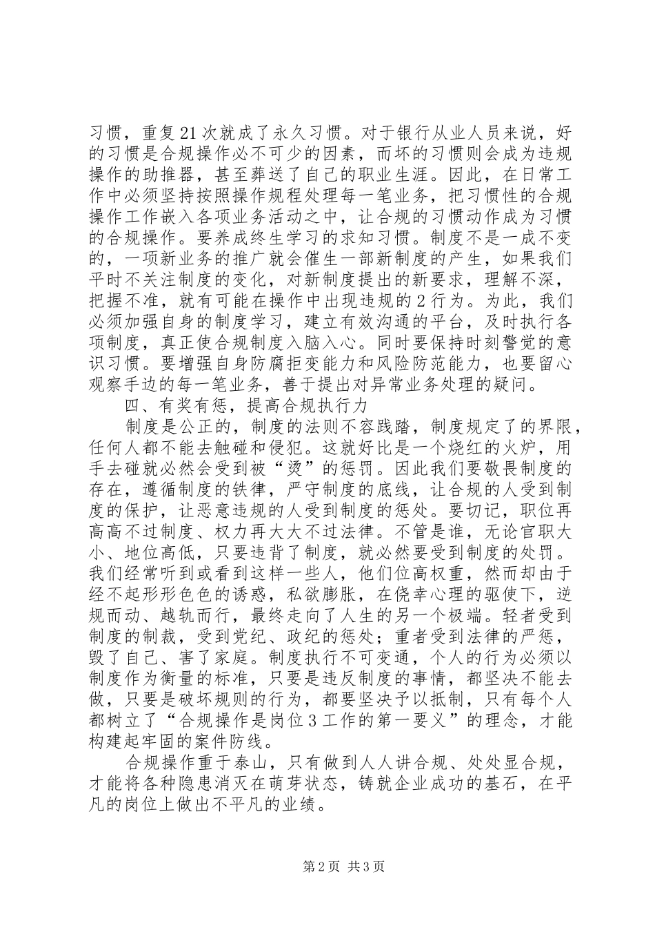 2024年合规执行年心得_第2页