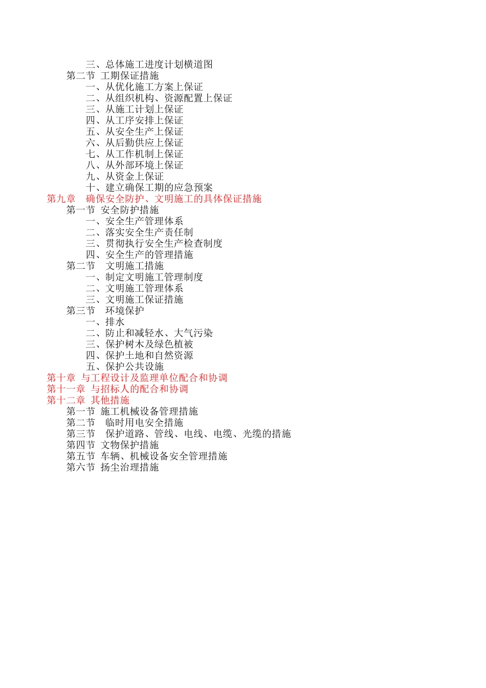 园林绿化工程施工组织设计方案参考说明_第3页