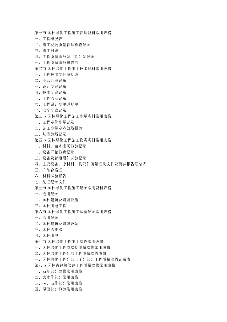 园林绿化工程资料填写与组卷范例_第3页