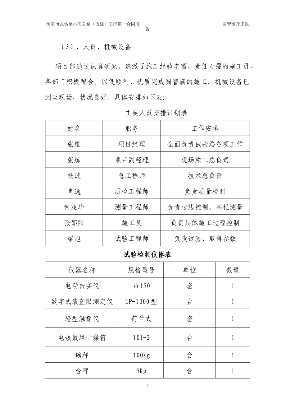 圆管涵开工报告_第2页
