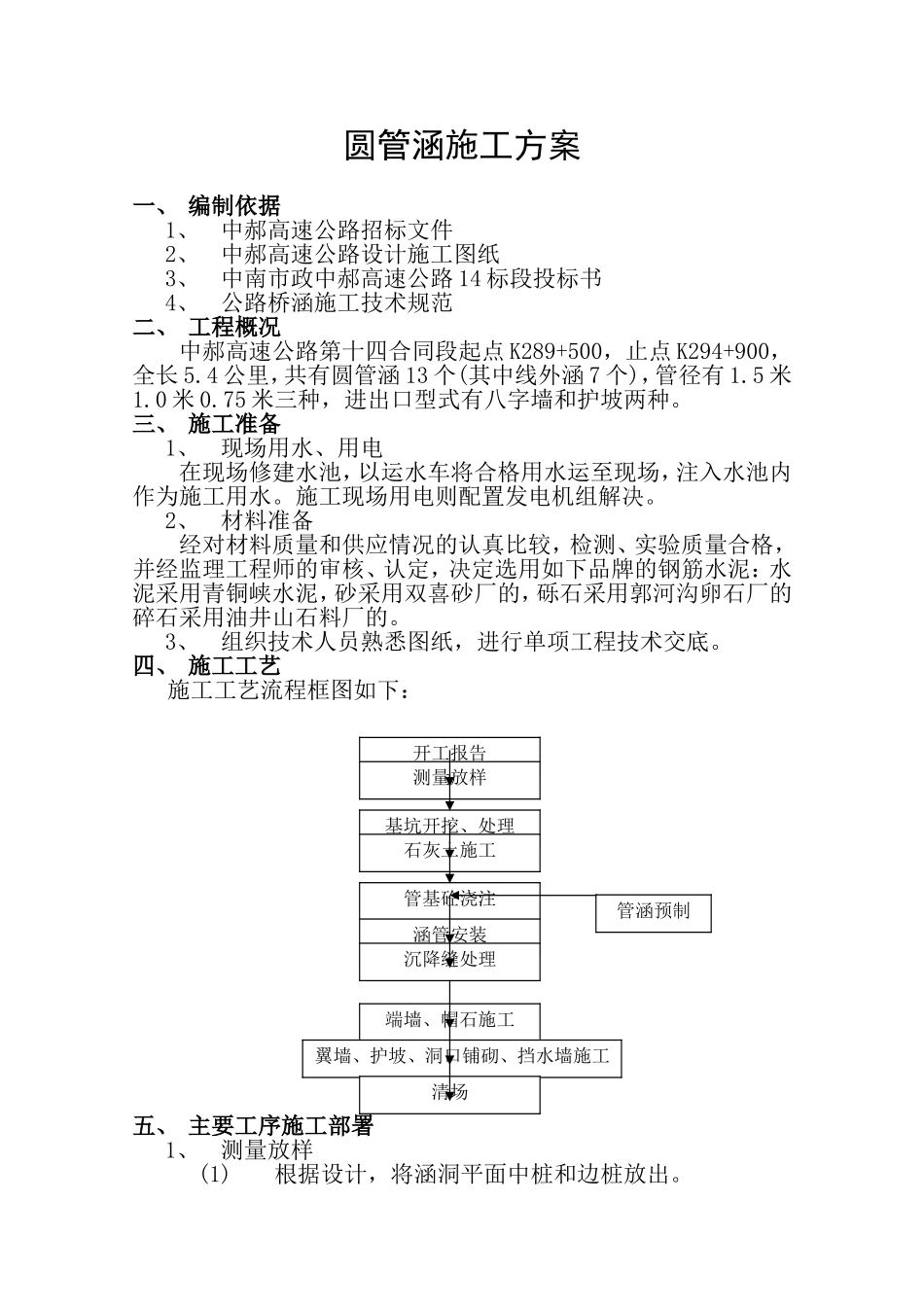 圆管涵施工方1_第1页