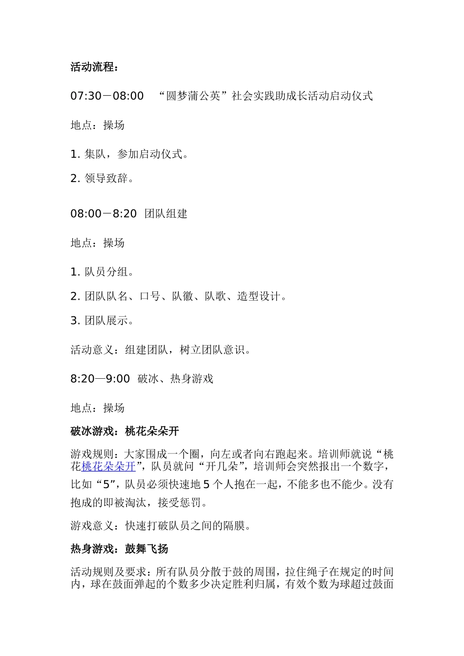 圆梦蒲公英活动方案33_第2页