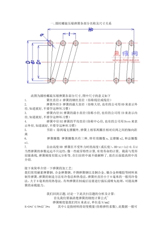 圆柱弹簧设计汇总