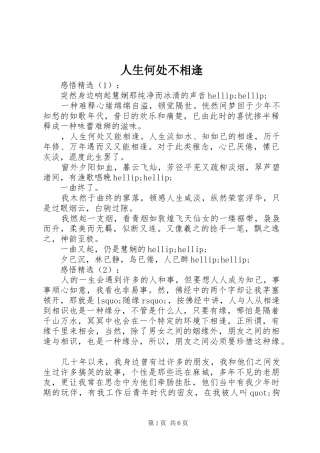 2024年人生何处不相逢