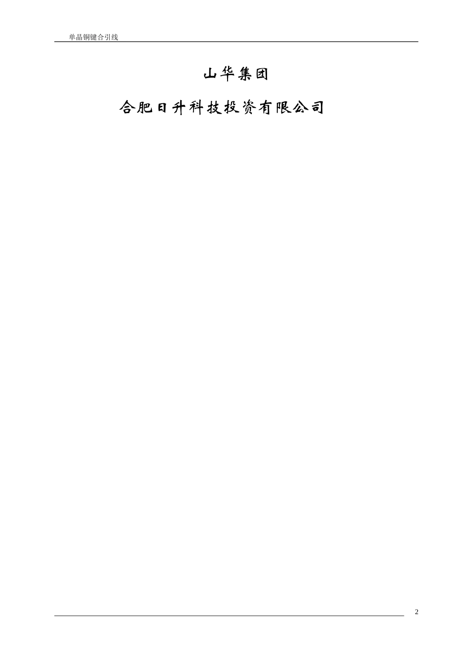 单晶铜项目报告_第2页