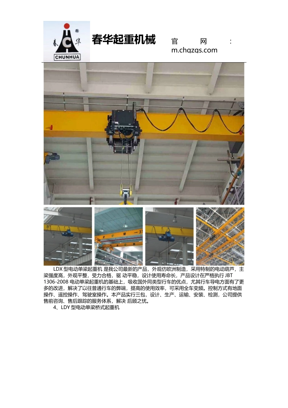 单梁桥式起重机_第3页