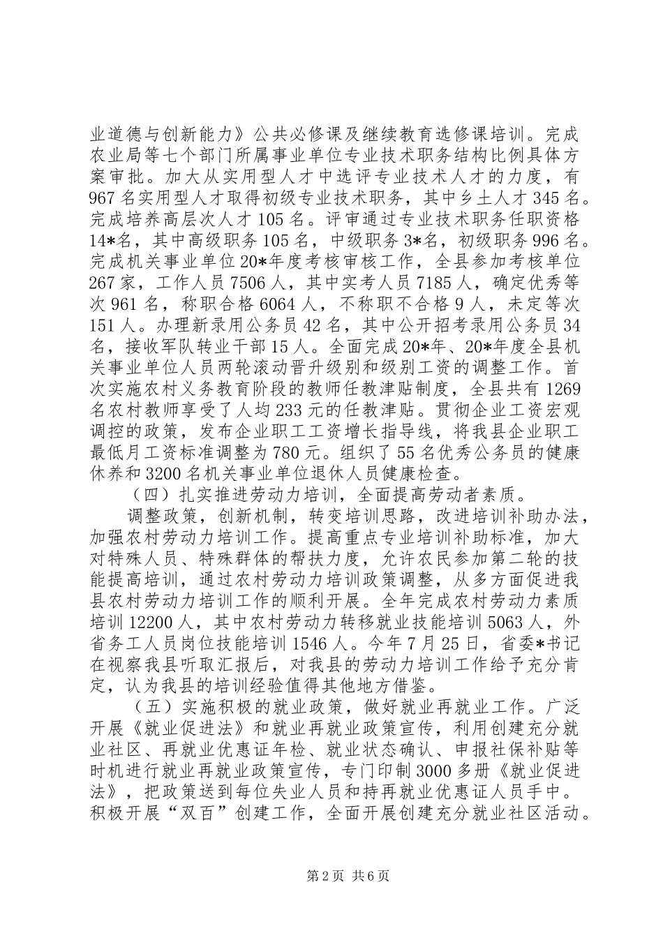 2024年人事局职业创新年终总结_第2页