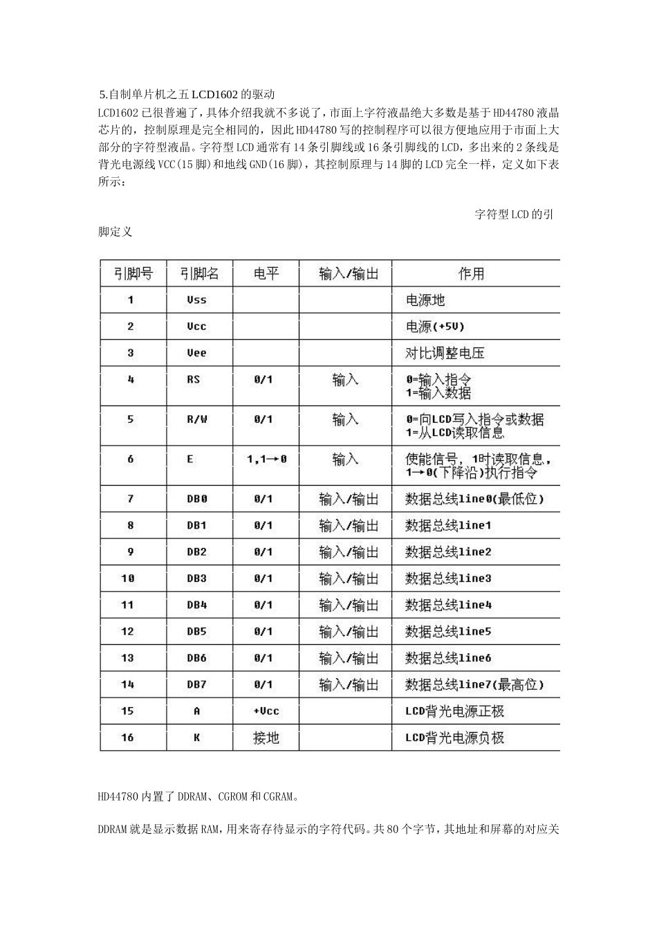 单片机之LCD显示原理_第1页
