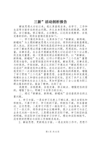 2024年三新活动剖析报告
