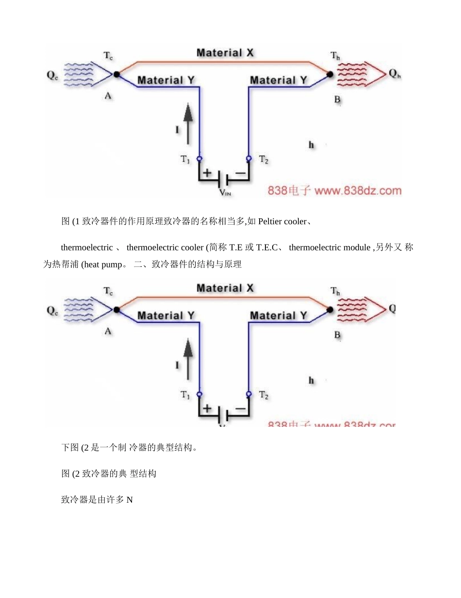 半导体制冷片工作原理(精)_第2页
