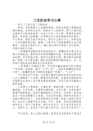 2024年三支队伍学习心得
