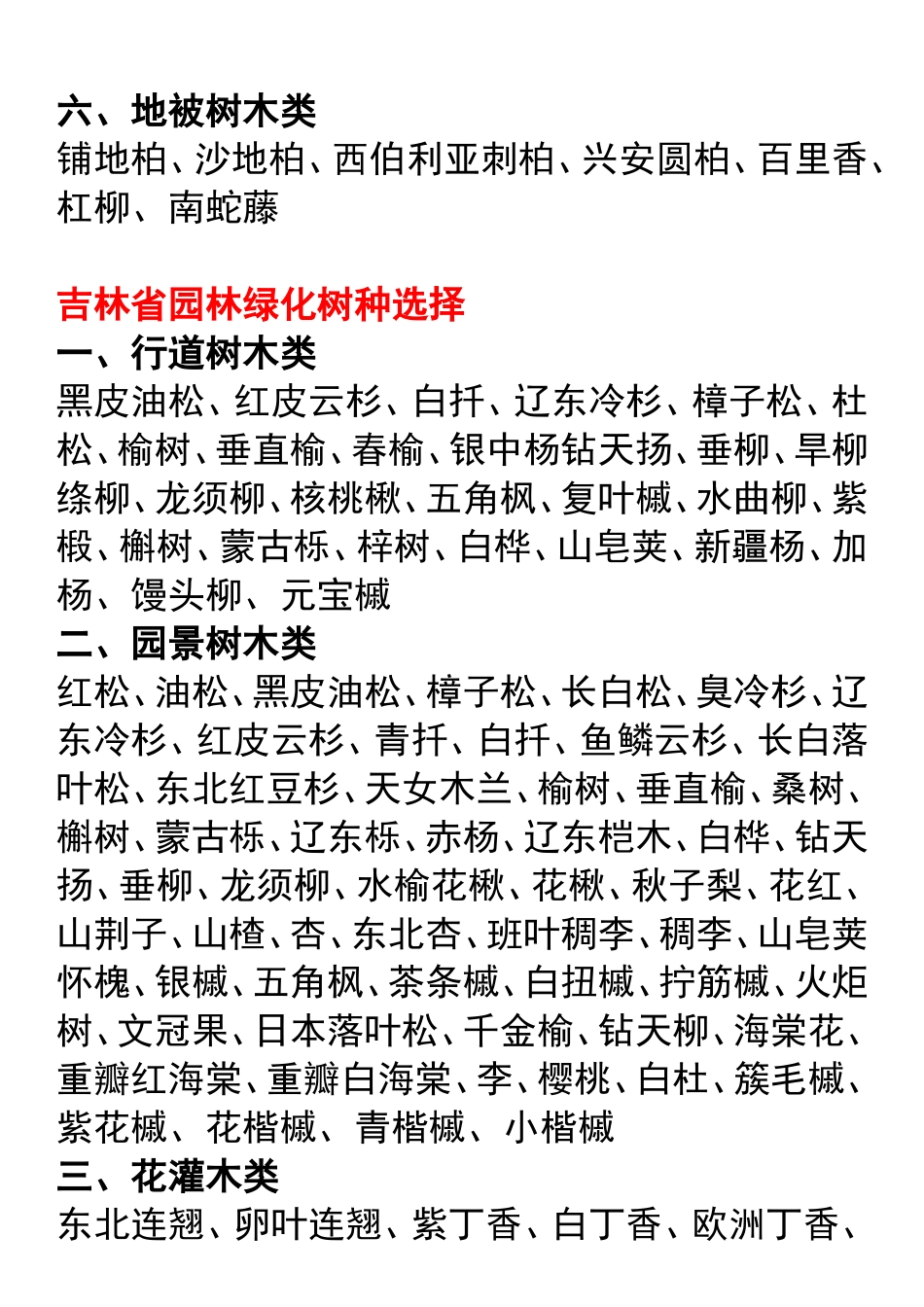 北方十五省常见绿化树种_第3页