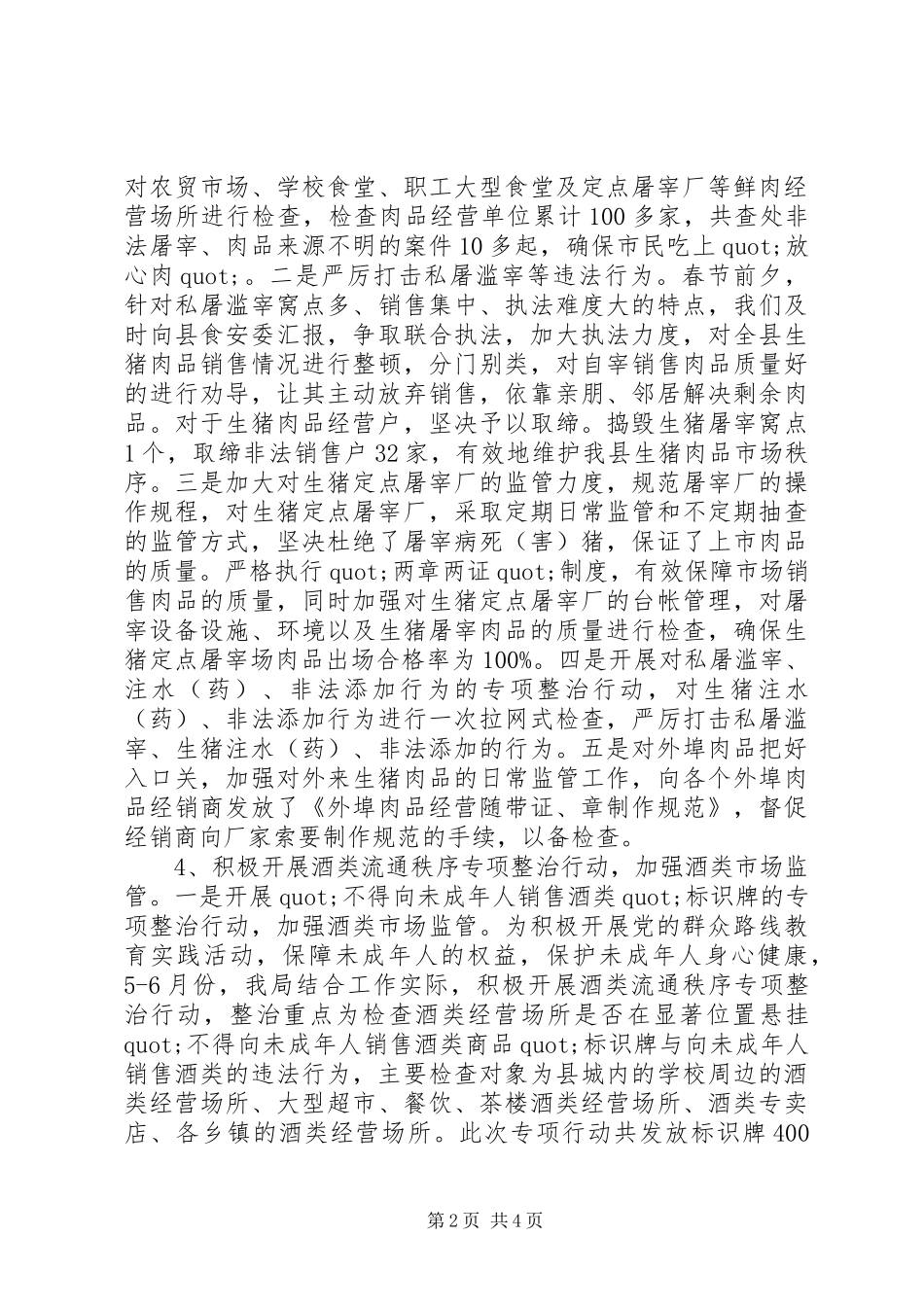 2024年商务稽查工作总结范文_第2页