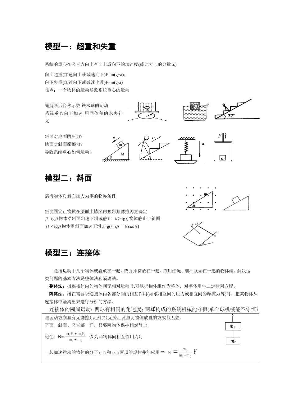 北京高考用24个物理模型_第2页