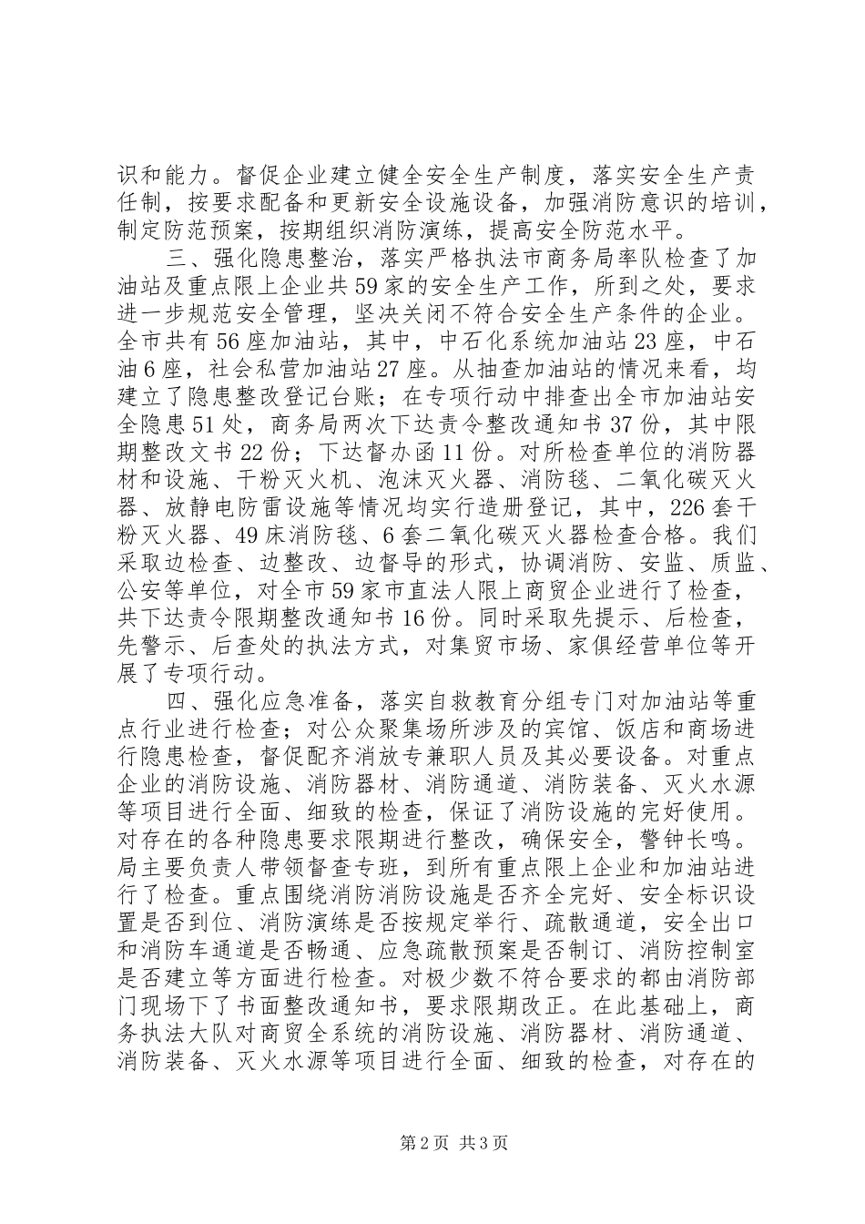 2024年商务局火灾防控工作总结_第2页