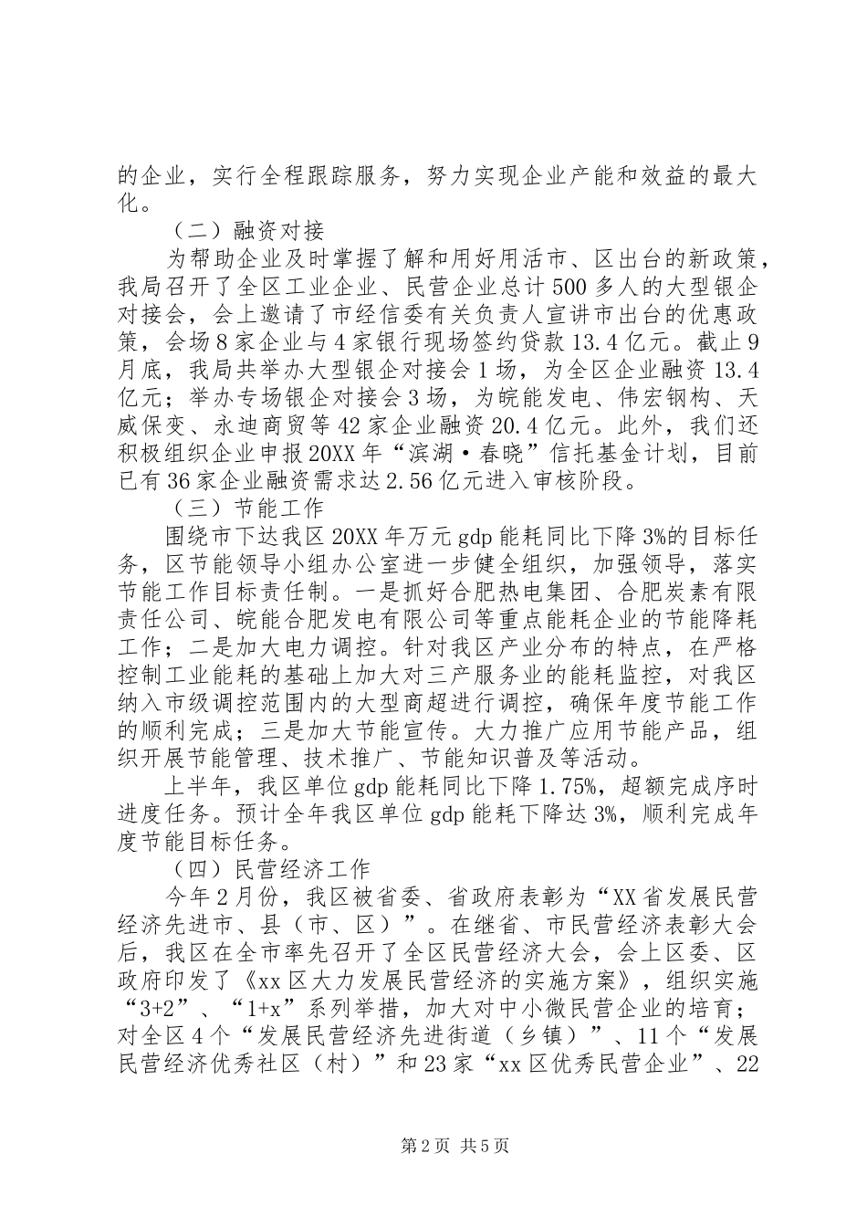2024年区经促局工作总结报告_第2页