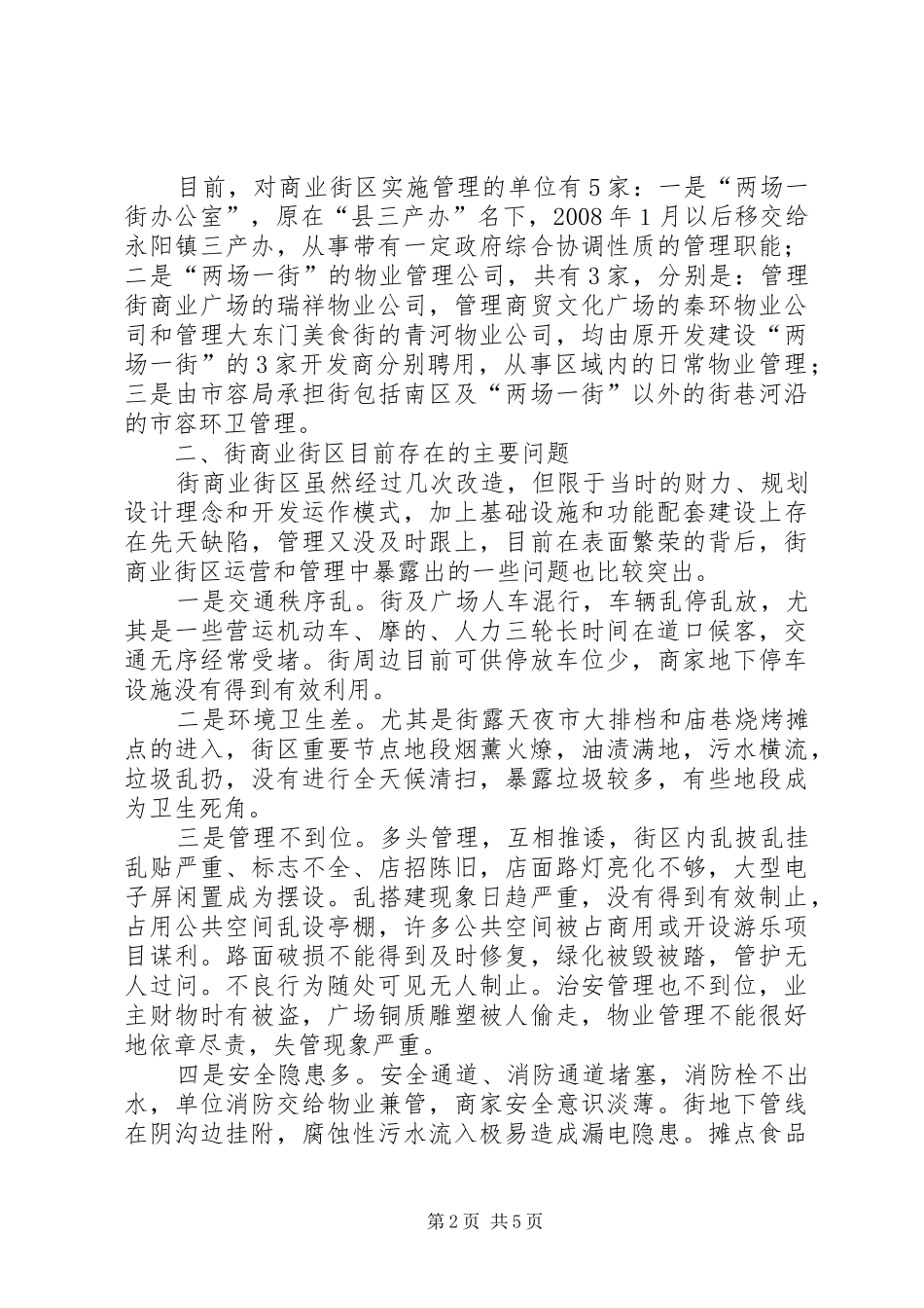 2024年商业街区情况调研报告_第2页