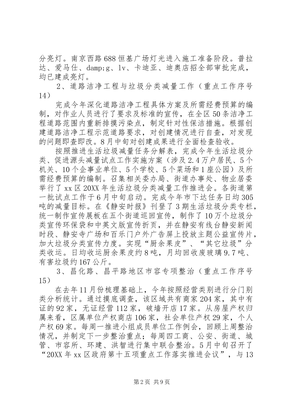 2024年区绿化局行政工作总结报告_第2页