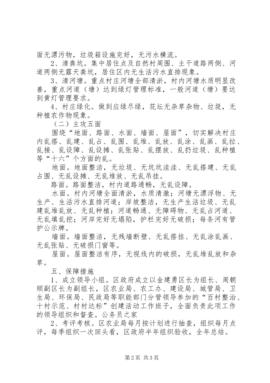 2024年区示范村创建活动实施工作意见_第2页