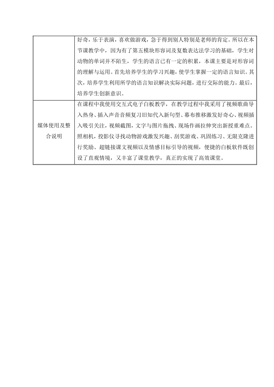 北星小学王娜These-snakes-are-short.-教学设计_第2页