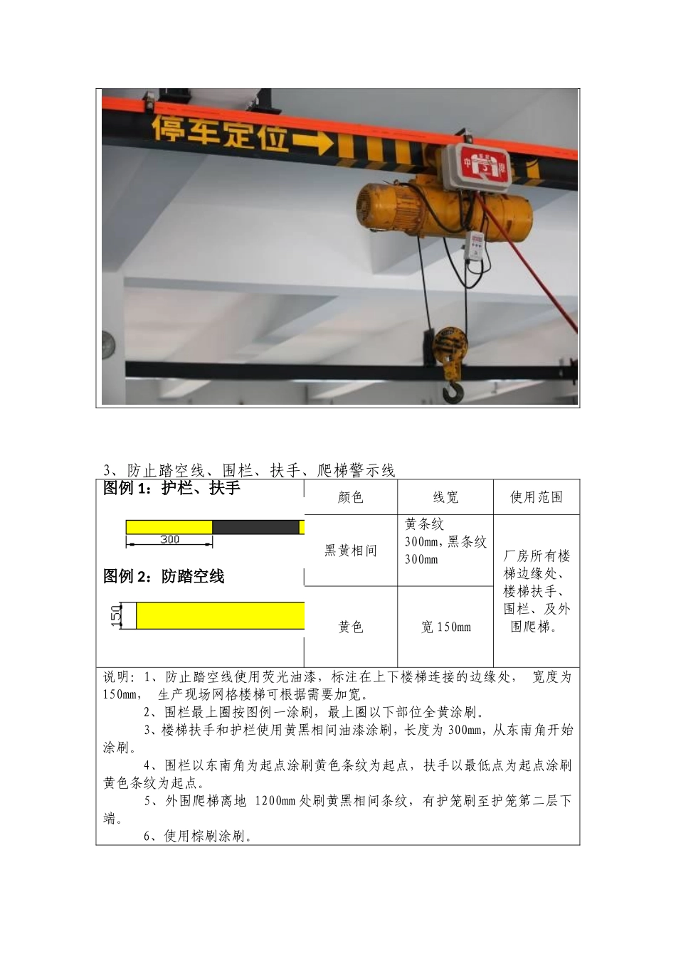 厂房护栏及管道刷漆6S标准_第3页