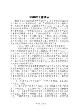 2024年区组织工作要点