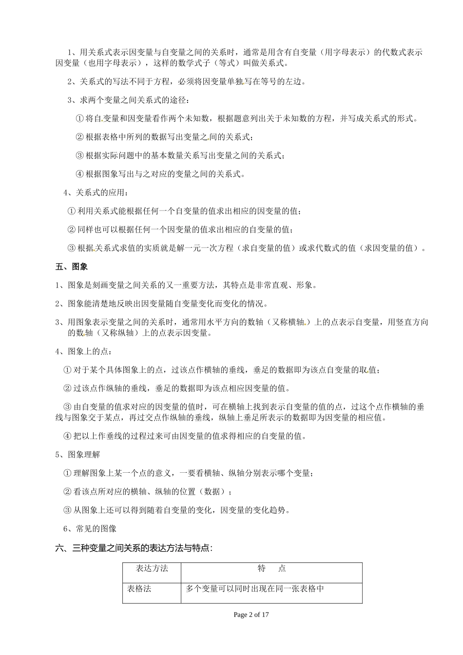 变量之间的关系(题型新颖+题型全面)_第2页