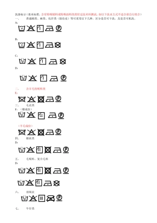 各种纺织面料的洗标制作