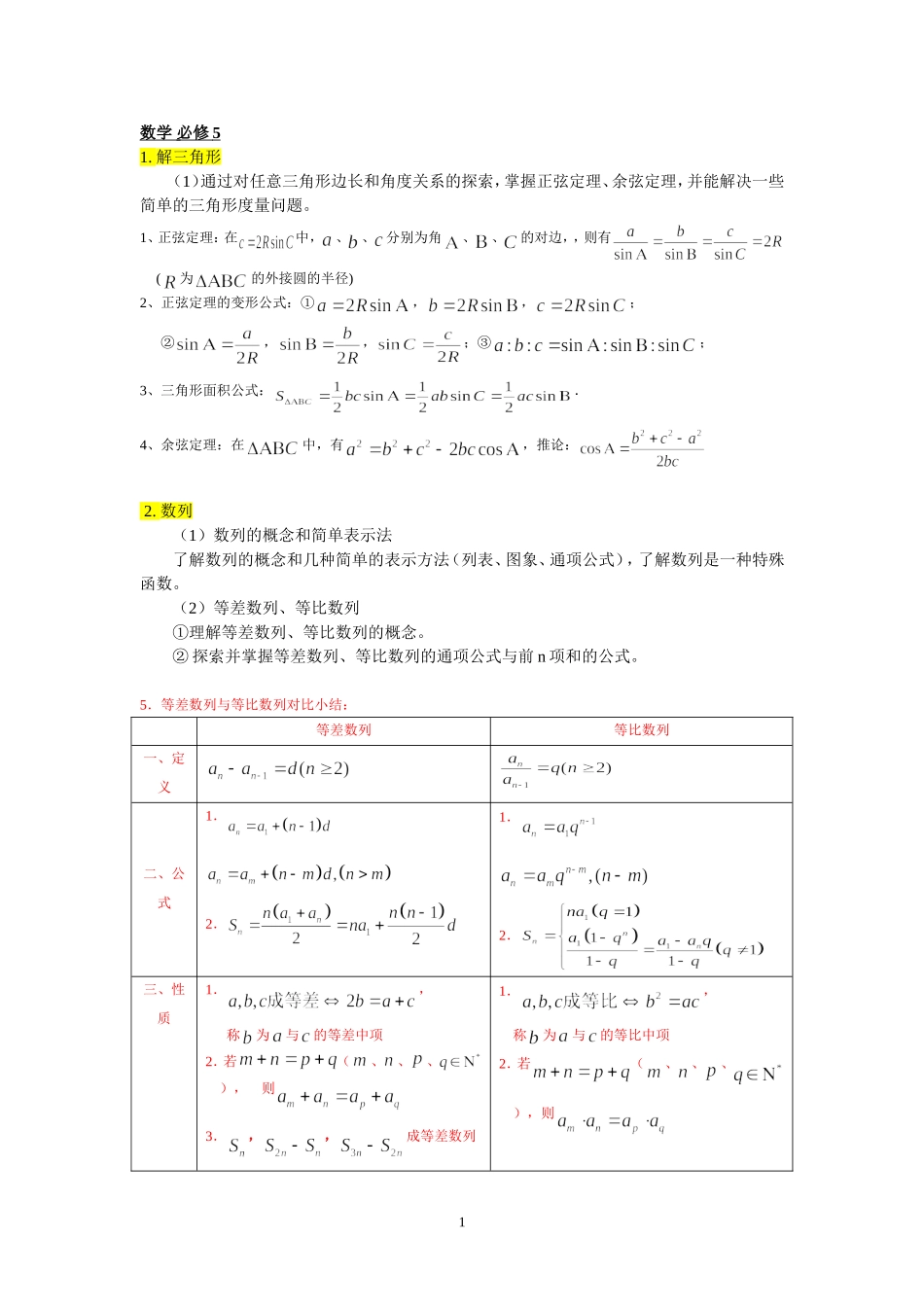 单招数学重要公式_第1页