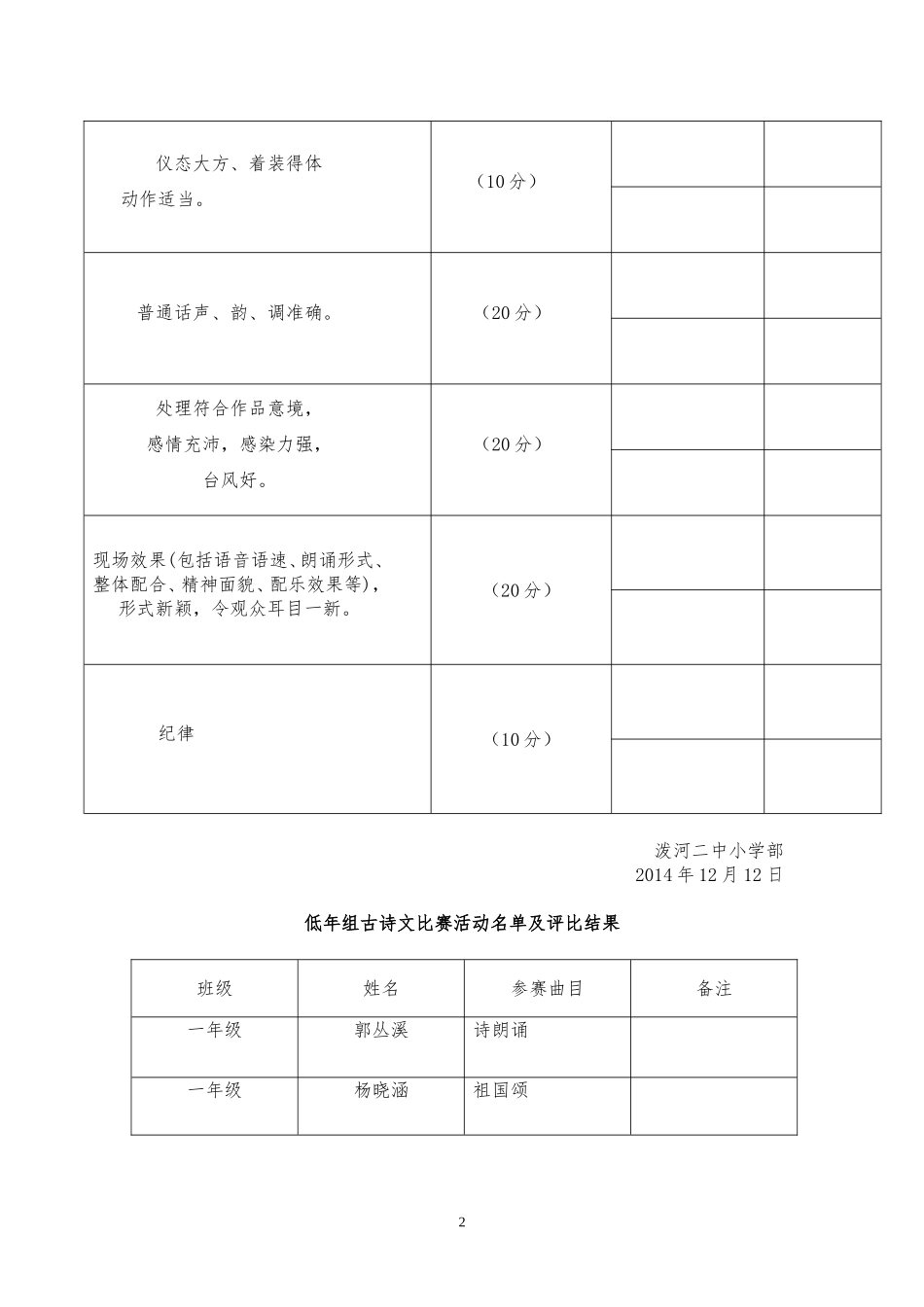 古诗文大赛活动方案_第2页
