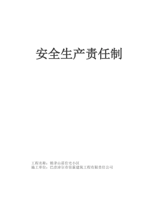 各级安全生产责任制(同名1686)