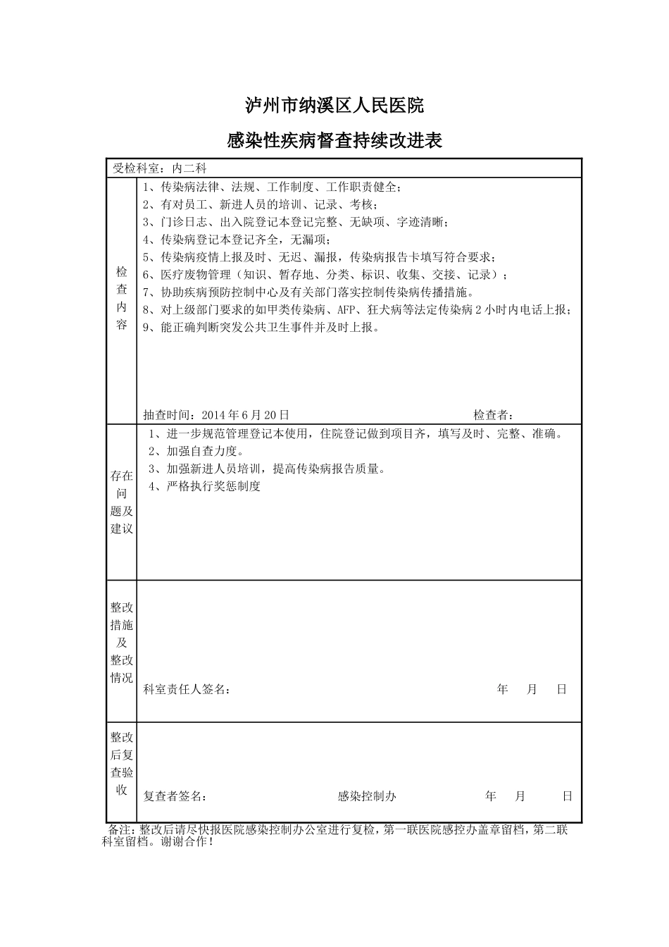 各科室持续改进表_第3页