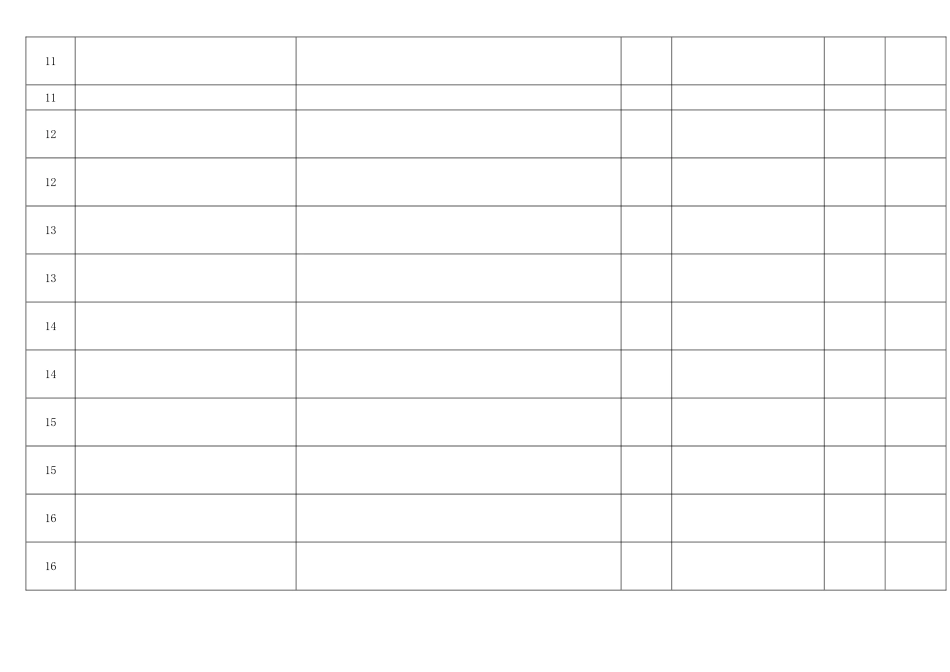 各类课程授课计划书模板_第3页