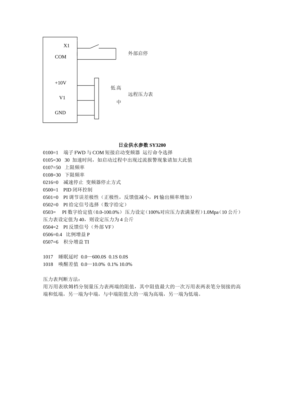 各种变频器恒压供水参数_第3页