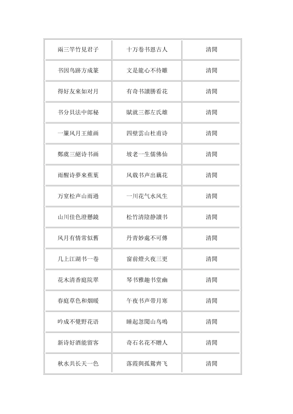 各种对联集锦_第3页
