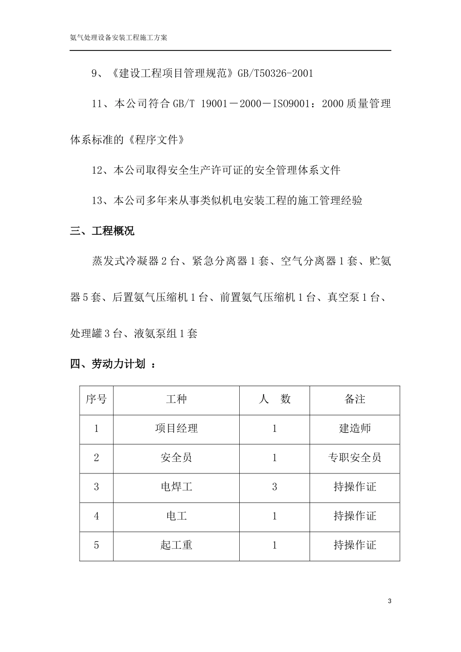 合成氨不锈钢管施工方案_第3页