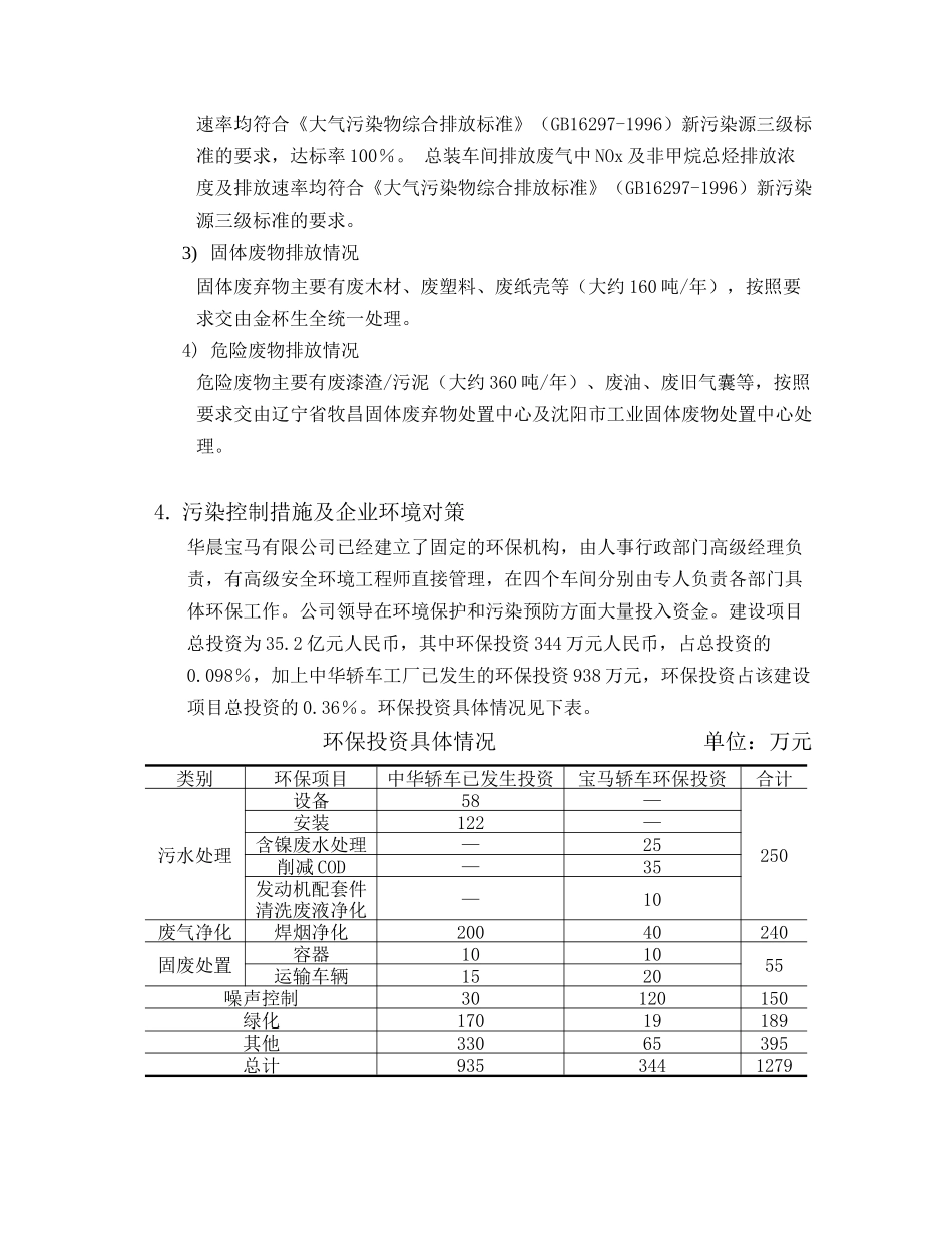 华晨宝马汽车有限公司环境信息发布_第2页