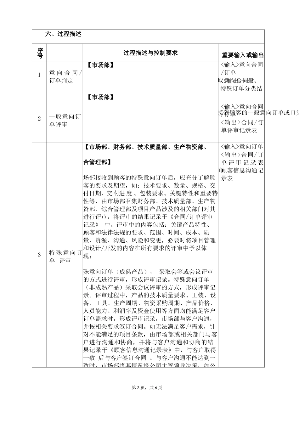 合同订单评审管理工作流程描述_第3页