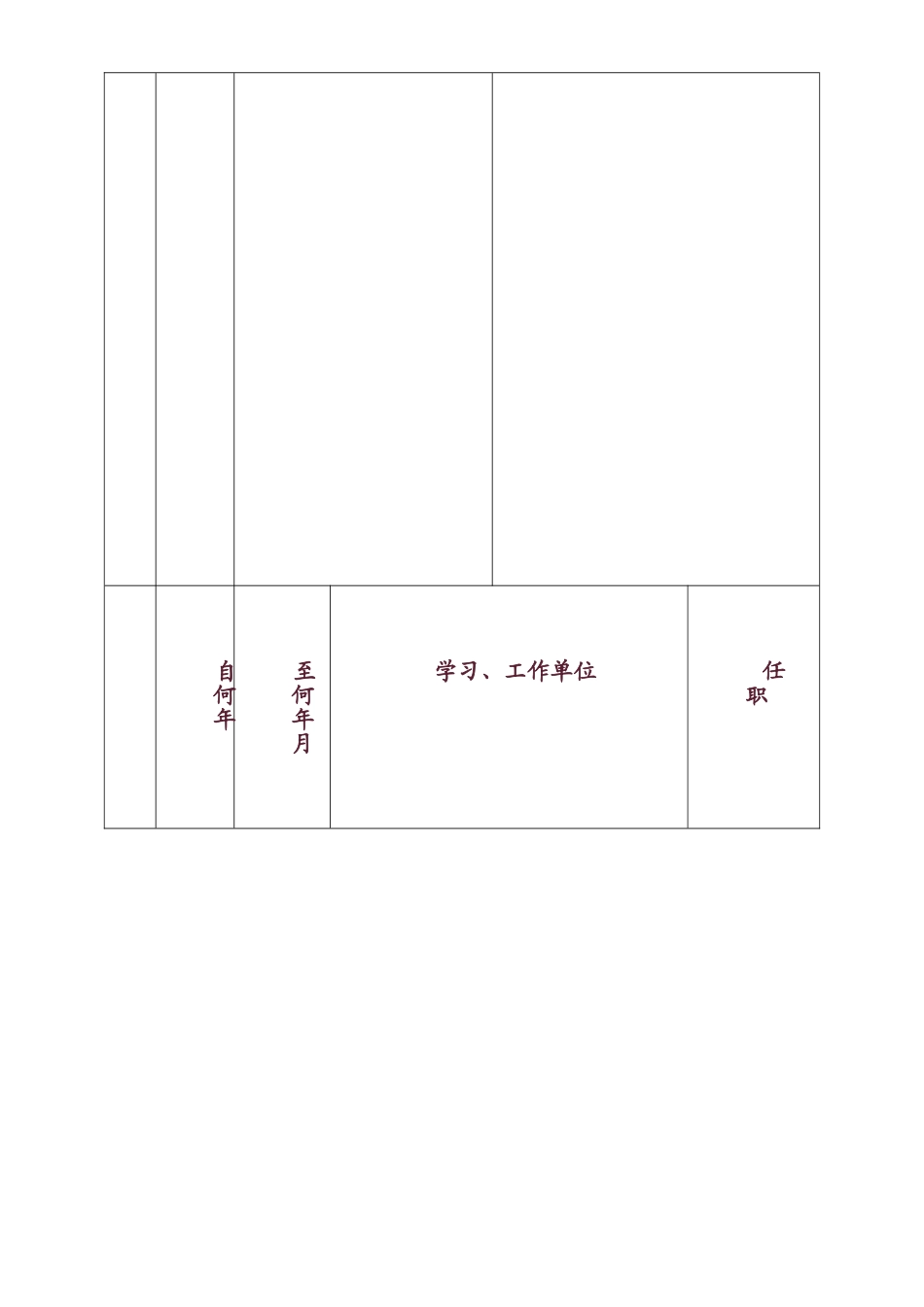 华中科技大学教师国家公派出国留学申请表_第3页