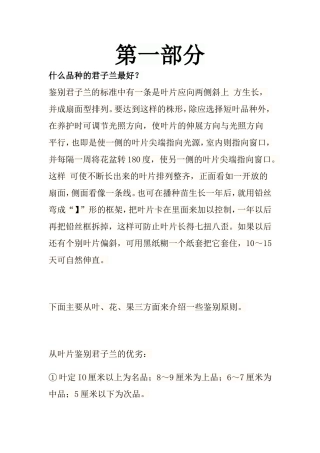 君子兰养殖技巧、辨认好坏技巧大全(带图片)