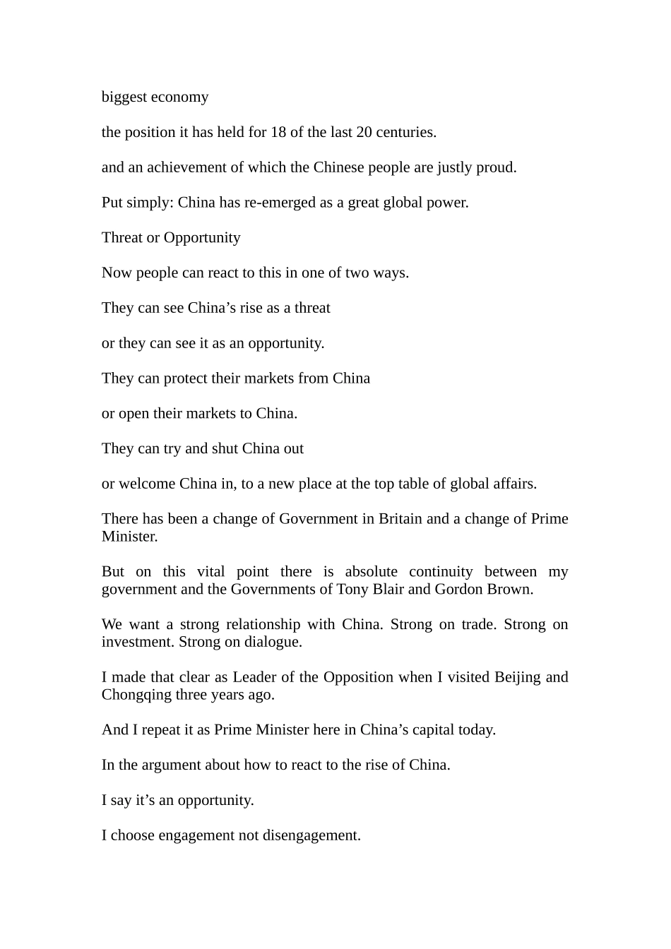 卡梅伦北大演讲_第2页