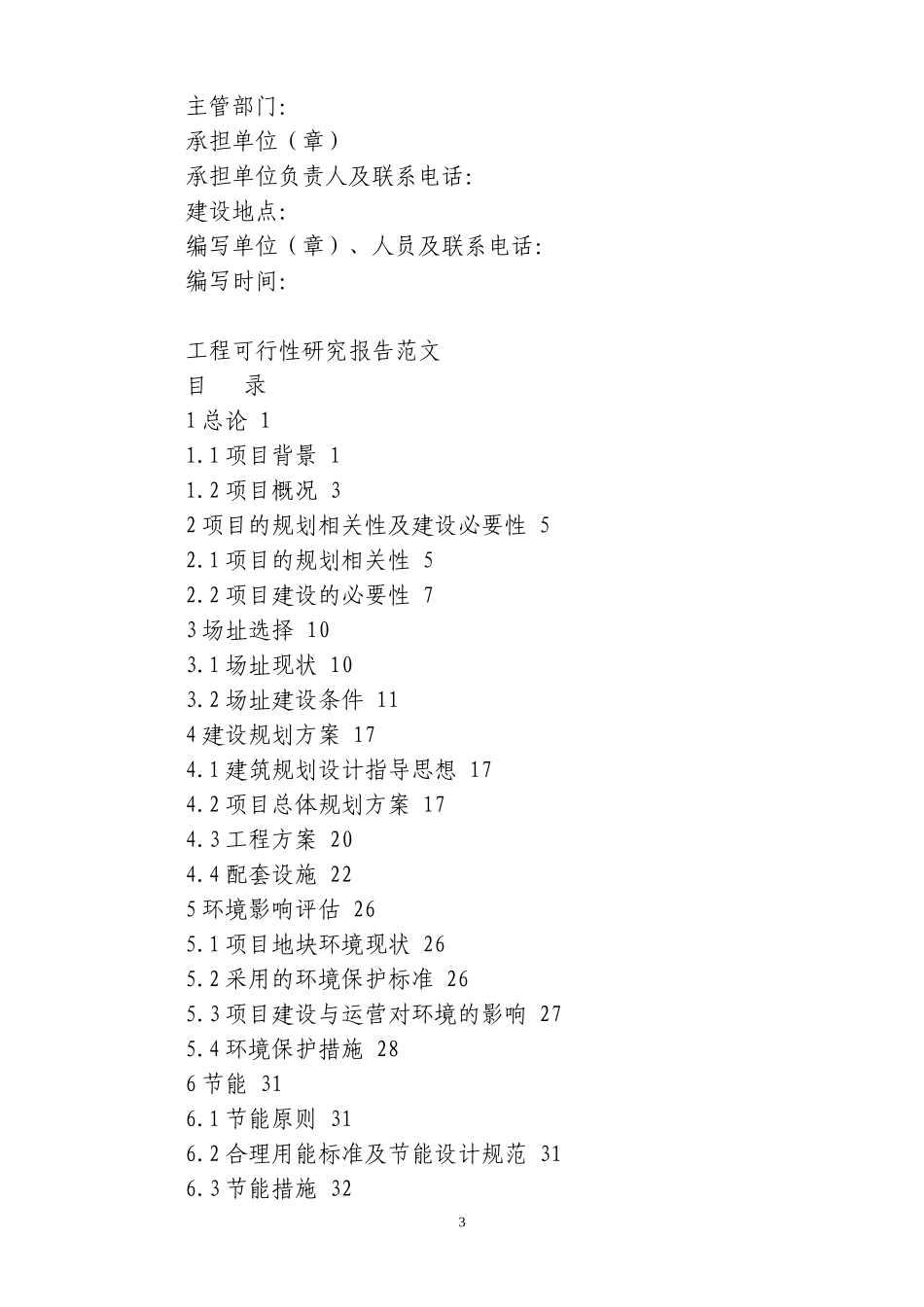 可行性研究报告(同名13121)_第3页