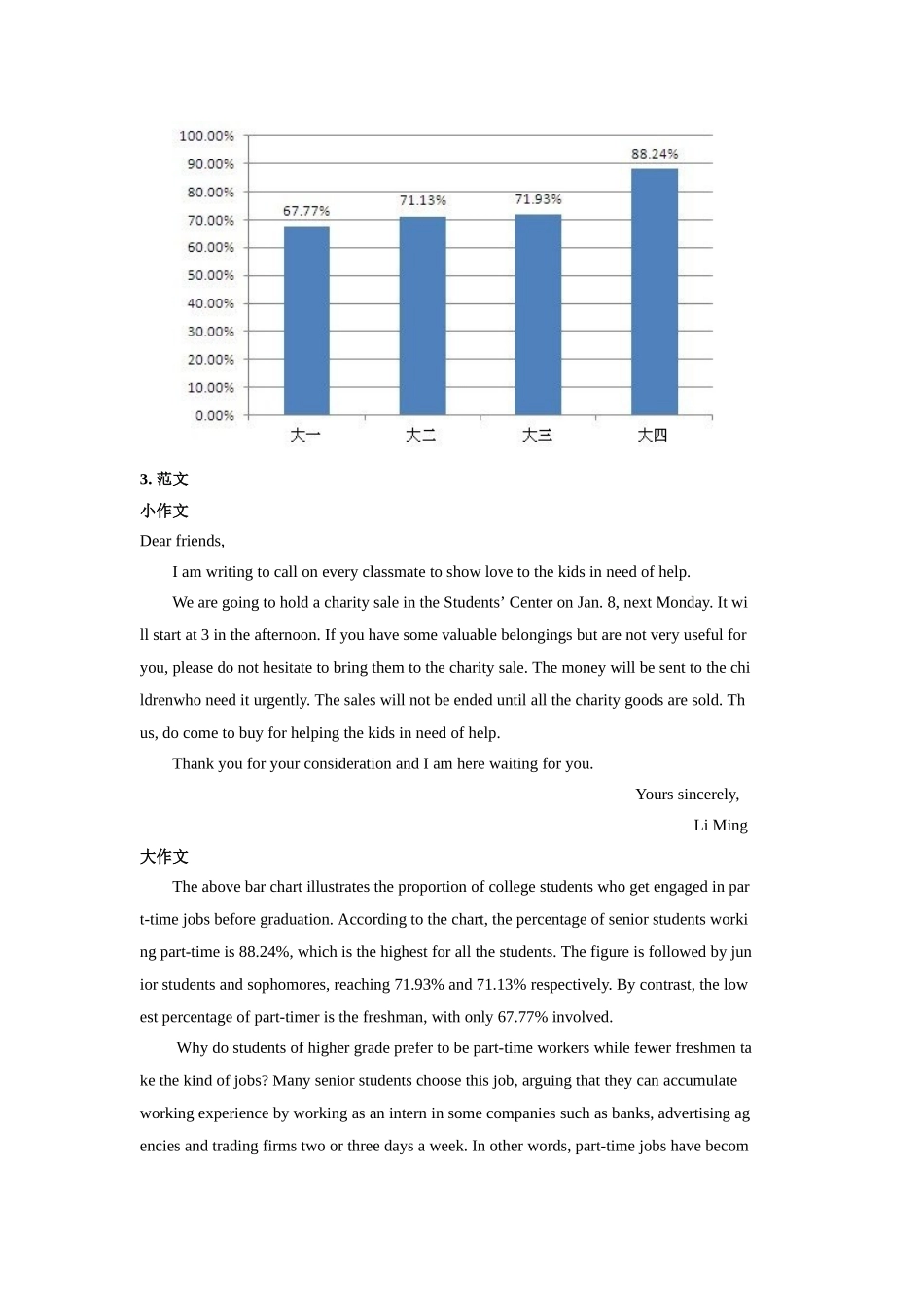历年英语二考研作文真题范文_第3页