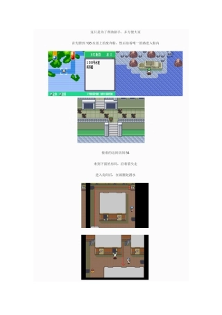 口袋妖怪绿宝石废弃船攻略