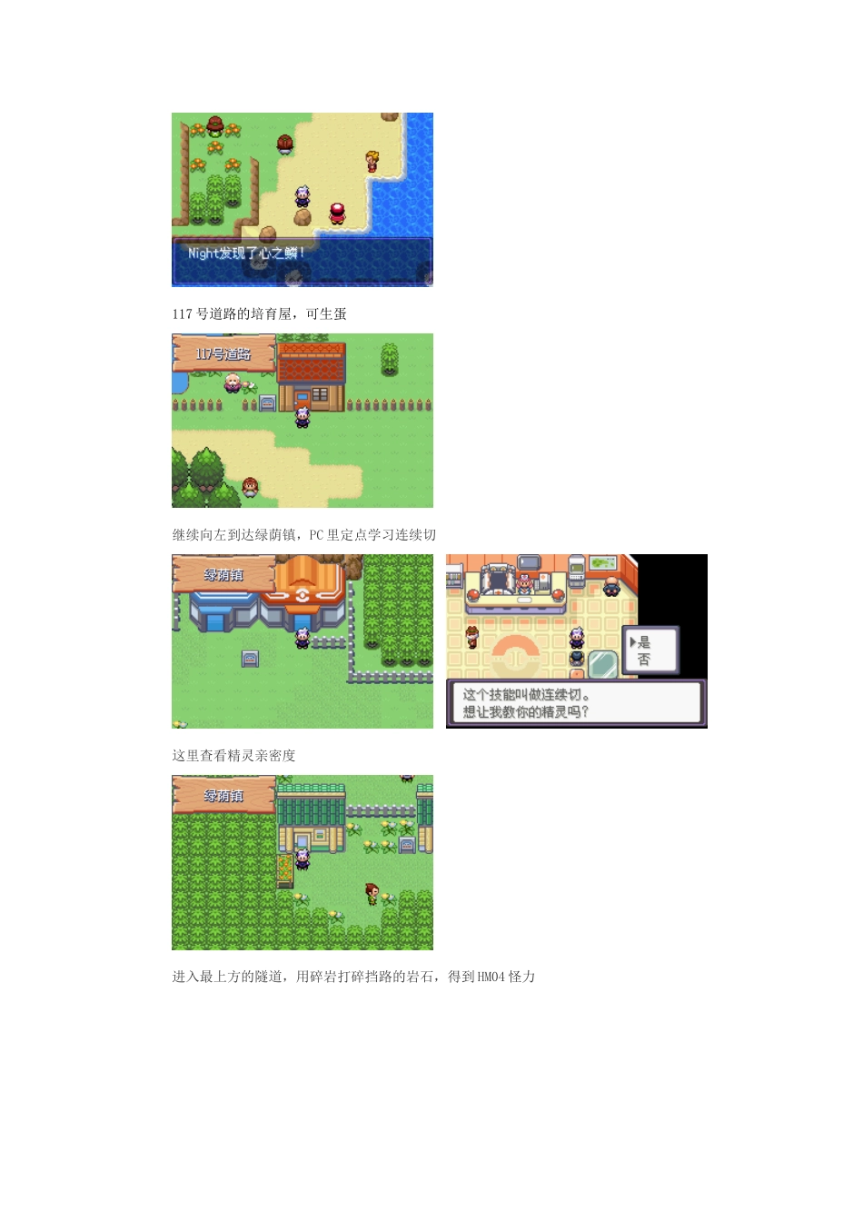 口袋妖怪漆黑的魅影攻略3_第2页