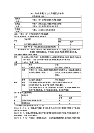 历史会考复习6(包通过)(免费)