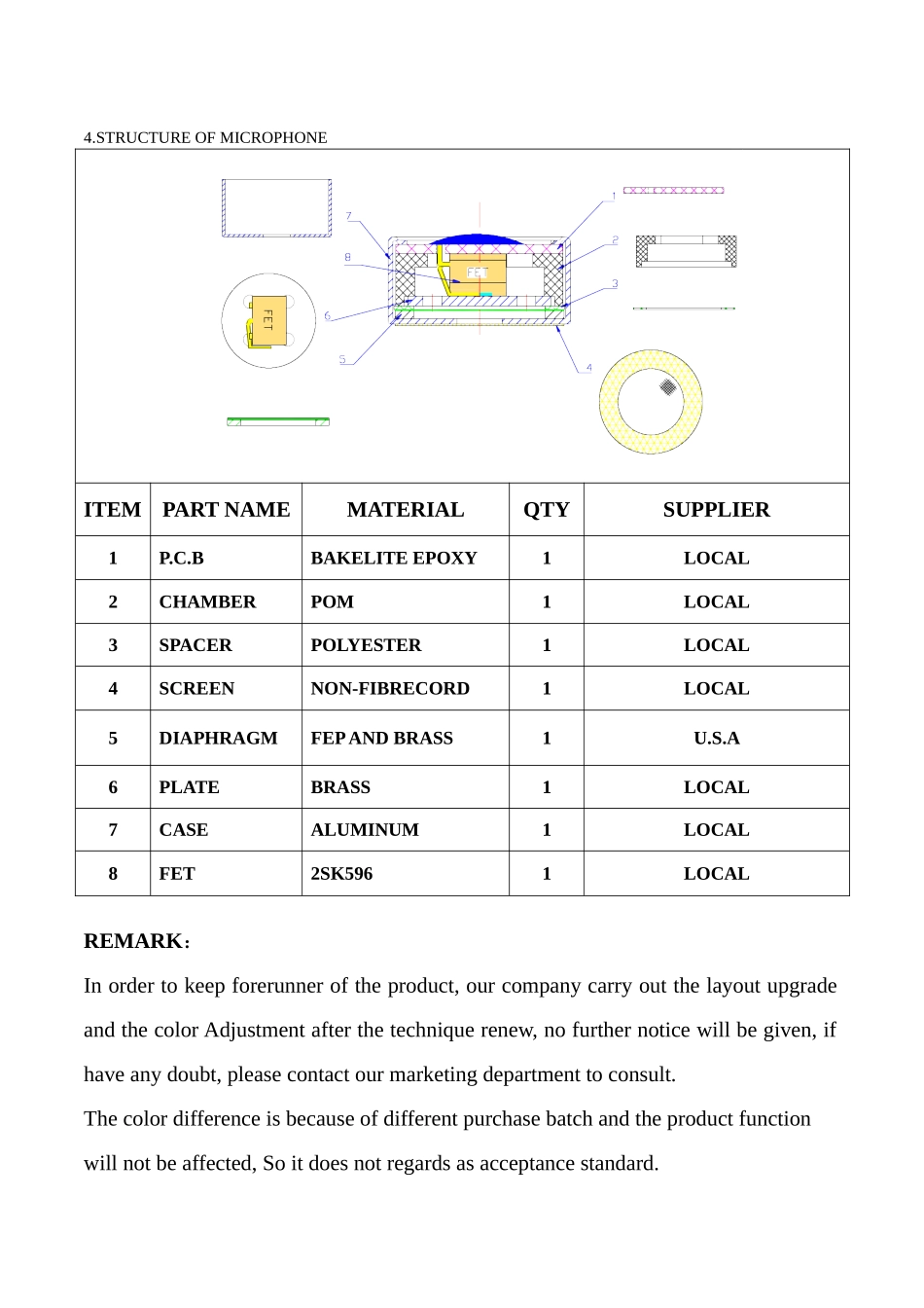 咪头6050-规格书_第3页